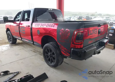 2023 Ram 2500 Laramie 4X4 6'4 Box from USA, damaged, VIN 3C6UR5FL5PG617364